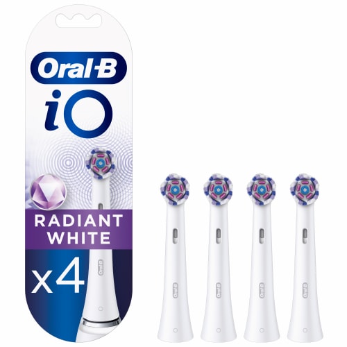 Se Oral-B børstehoveder - iO Radiant white - 4 stk. hos Coop.dk