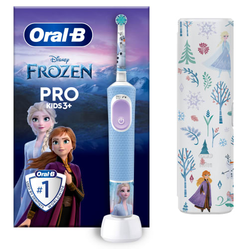 Se Oral-B eltandbørste - Vitality Pro Kids - Frost hos Coop.dk