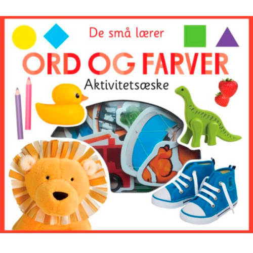 Ord og farver - Aktivitetsæske - De små lærer - Papbog