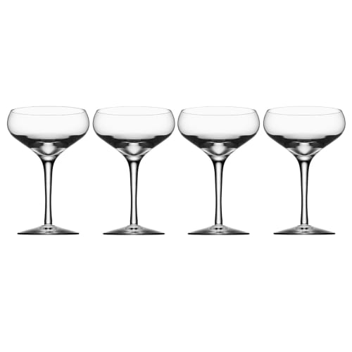 Orrefors champagneglas - More Coupe - 4 stk.