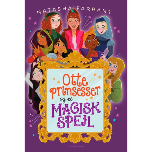 Otte prinsesser og et magisk spejl - Indbundet
