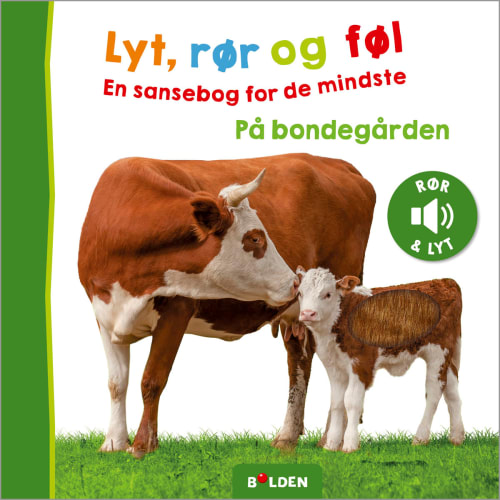 På Bondegården - Lyt, rør og føl - Papbog