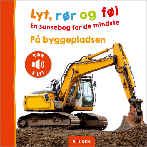 På Byggepladsen - Lyt, rør og føl - Papbog