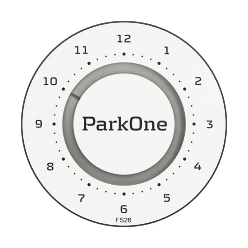 ParkOne 2 p-skive – Alpine White