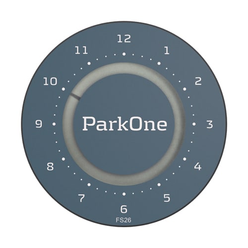 ParkOne 2 parkeringsskive – Dolphin Grey