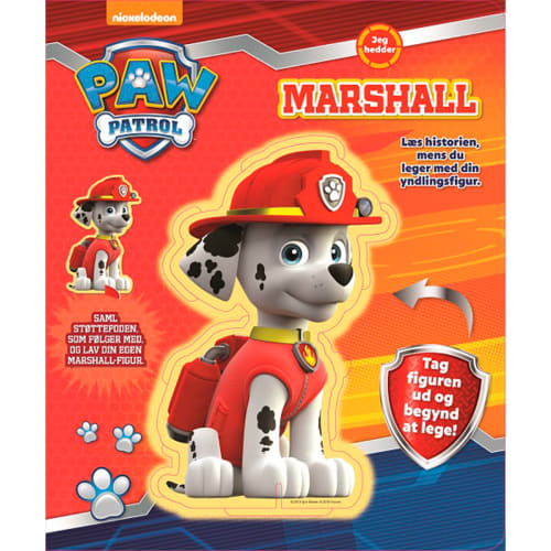 Paw Patrol - Jeg hedder Marshall - Papbog