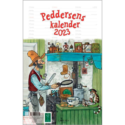 Peddersens kalender 2023 - Indbundet