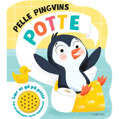 Pelle Pingvins potte - Med lyd - Papbog