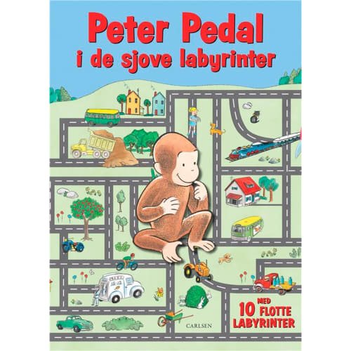 Billede af Peter Pedal i de sjove labyrinter - Indbundet hos Coop.dk