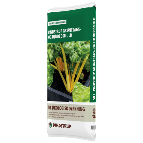 #1 - Pindstrup grøntsags- og højbedsmuld til økologisk dyrkning