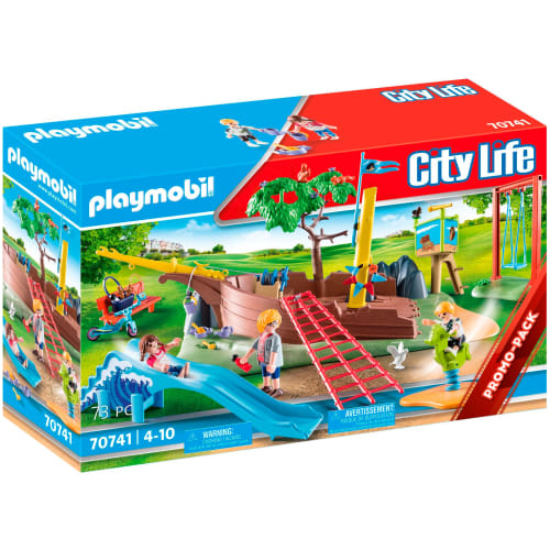Billede af Playmobil City Life Eventyrlegeplads med skibsvrag hos Coop.dk
