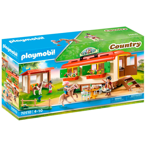 Billede af Playmobil Country Ponyshelter og overnatningsvogn hos Coop.dk