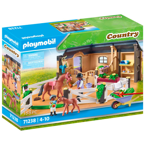 Playmobil Country Ridesald Med Heste Og Tilbehør