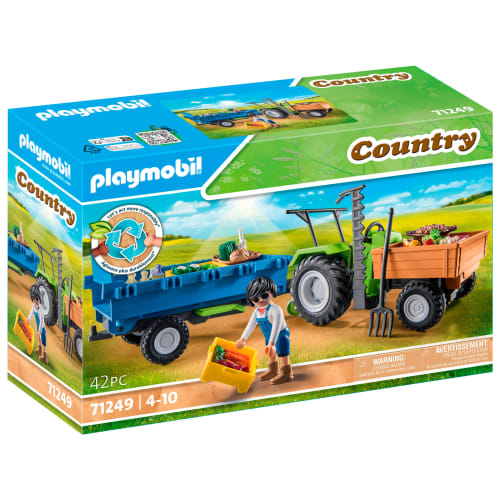 #2 - Playmobil Country Traktor med anhænger
