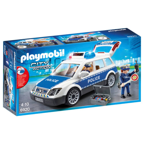 Playmobil patruljevogn med lys og lyd