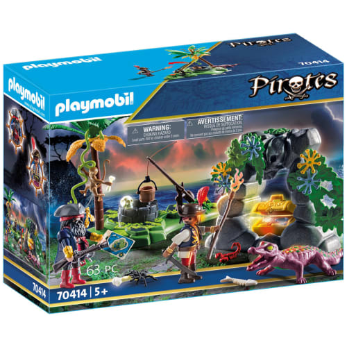 Playmobil pirat-skatteskjulested