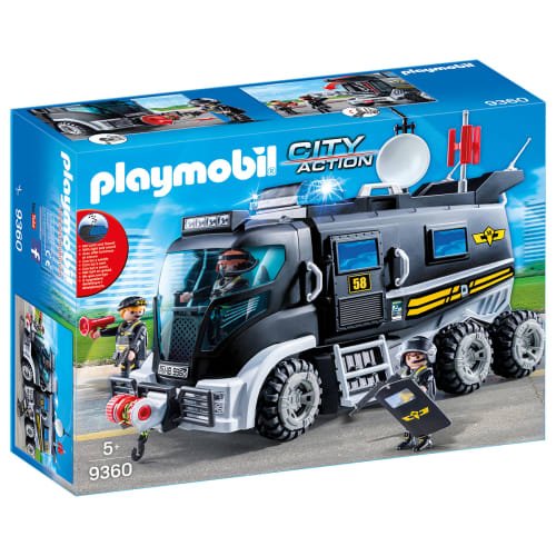 Playmobil SWAT-truck med lys og lyd