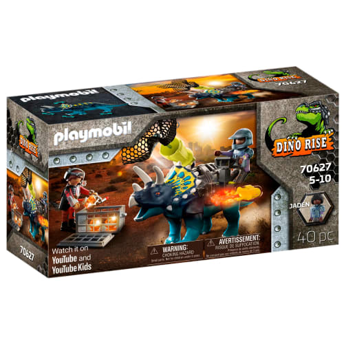 4: Playmobil triceratops - Dino Rise: Battle for the Legendary Stones