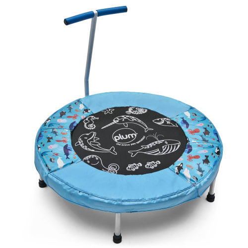 Plum trampolin – Blå