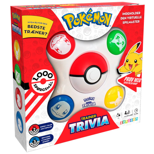 Pokémon digitalt quizspil - Trivia