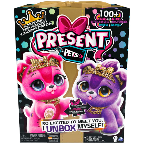 Present Pets overraskelses-hundehvalp - Sparkle Princess