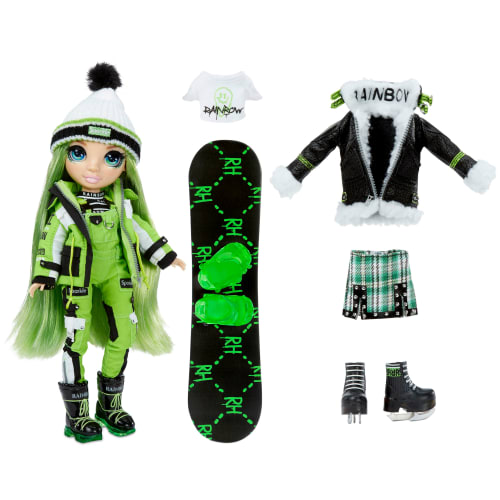 Rainbow High - Winter Break Fashion Doll - Jade Hunter