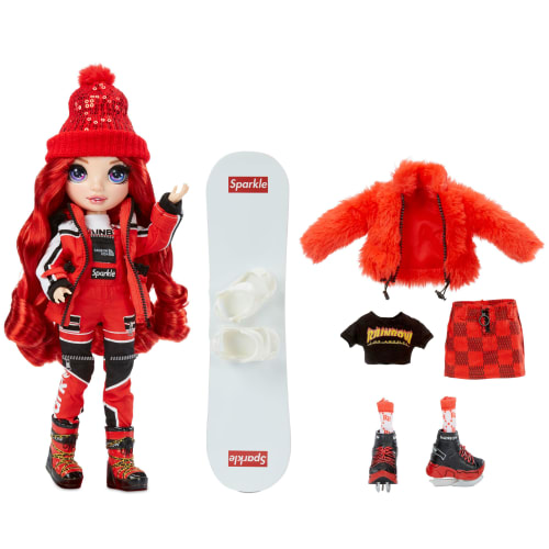 Rainbow High - Winter Break Fashion Doll - Ruby Anderson