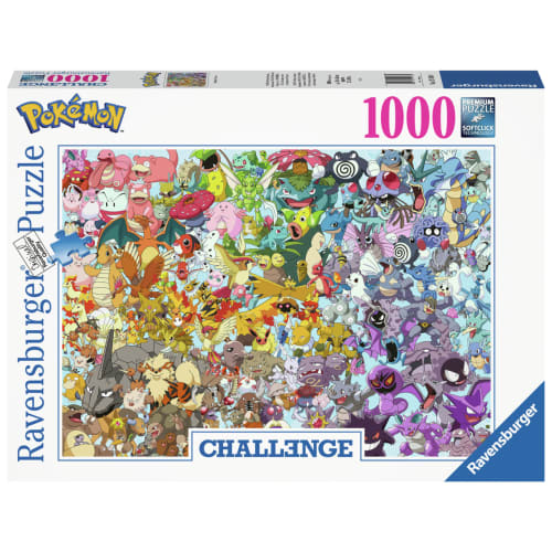 Ravensburger puslespil - Challenge Pokémon