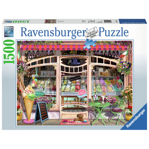 Ravensburger puslespil - Ice Cream Shop