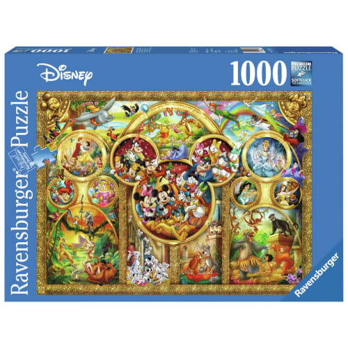 Ravensburger puslespil - The Best Disney Themes