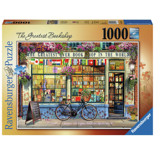 Ravensburger puslespil - The Greatest Bookshop