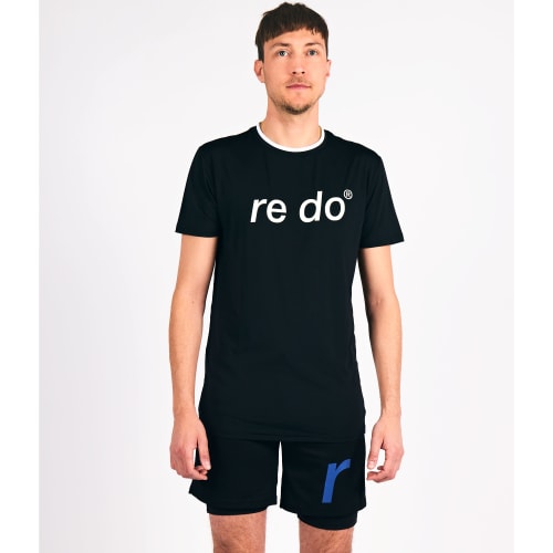 Re do t-shirt - Carlos - Sort