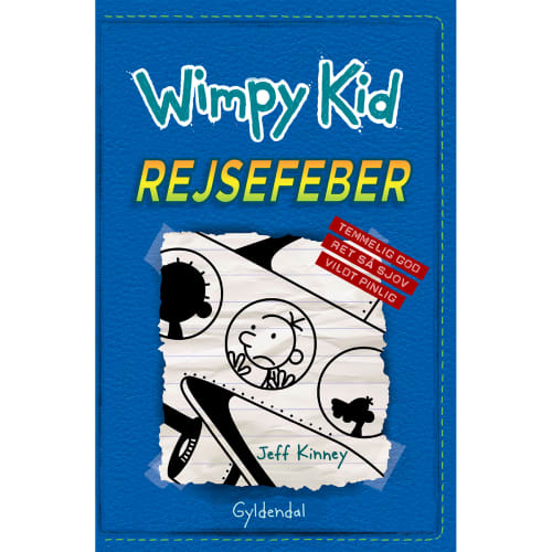 Rejsefeber  Wimpy Kid 12  Indbundet