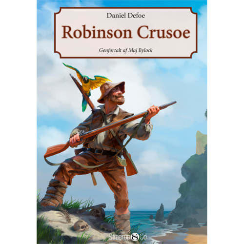 Robinson Crusoe  Letlæste klassikere  Hardback
