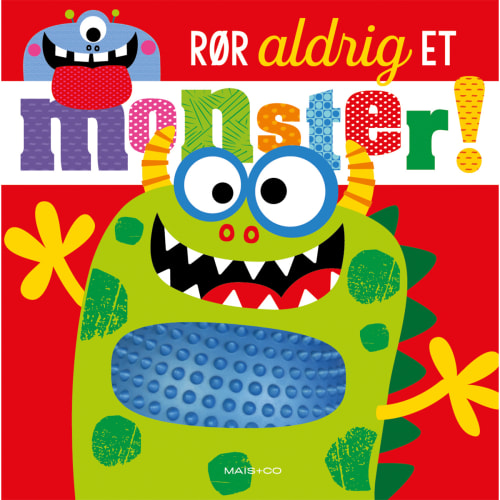 Billede af Rør aldrig et monster - Papbog hos Coop.dk