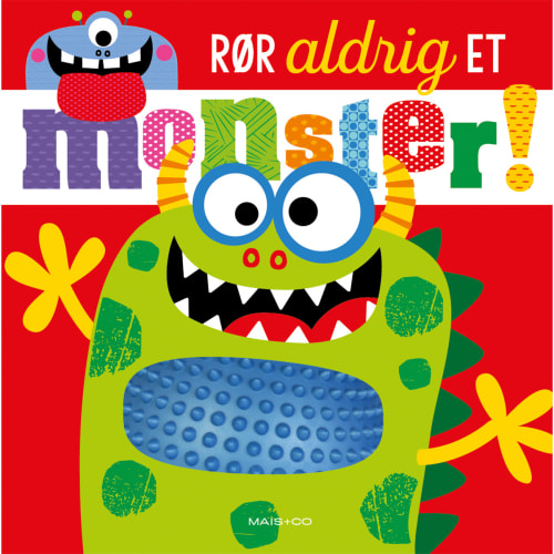 Rør aldrig et monster - Papbog