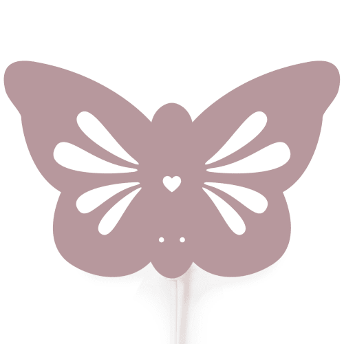 Roommate børnelampe - Butterfly - Violet