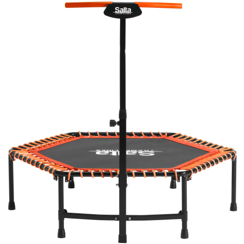 Billede af Salta fitness trampolin - Ø 128 cm - Sort/orange hos Coop.dk