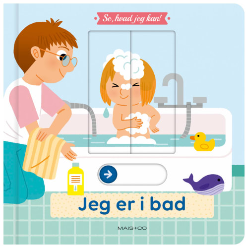 Se, hvad jeg kan! Jeg er i bad - Papbog