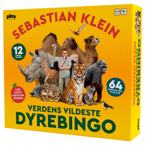 Sebastian Klein Verdens Vildeste Dyrebingo