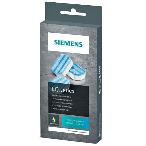 Siemens afkalkningstabletter - EQ.series