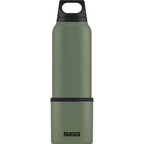 Sigg termoflaske med kop - Hot & Cold One - Leaf green