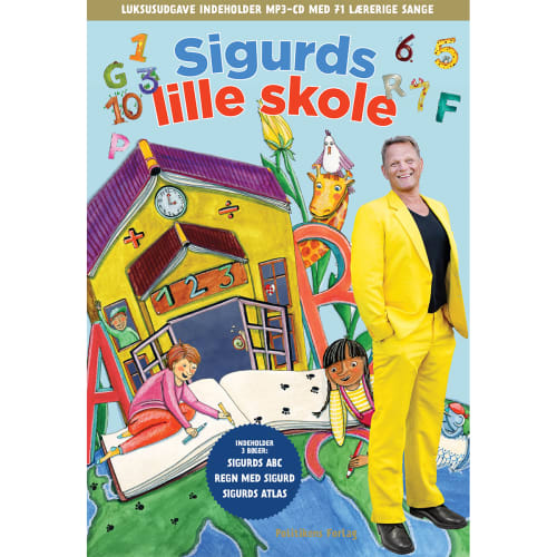 Sigurds lille skole - Guldudgave inkl. CD - Hardback
