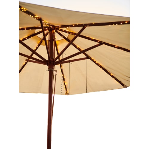 Billede af Sirius solcelledrevet lyskæde til parasol - Knirke