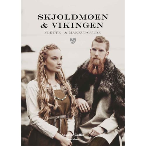 Skjoldmøen & Vikingen - Flette- Og Makeupguide - Indbundet