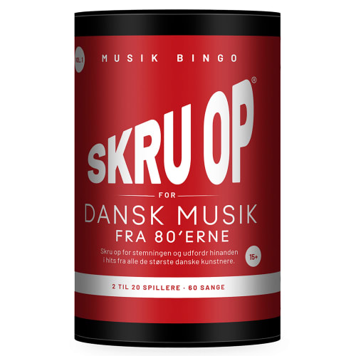 Skru op for dansk musik fra 80´erne vol. 1