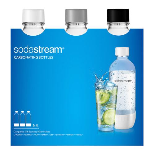 Sodastream Flasker - Pet - 3 X 1 Liter