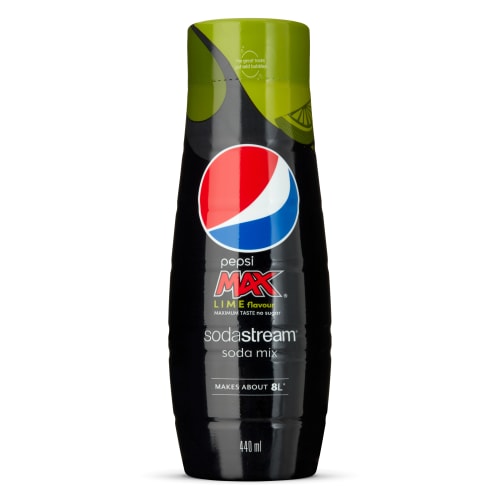 Sodastream smagskoncentrat - Pepsi Max Lime