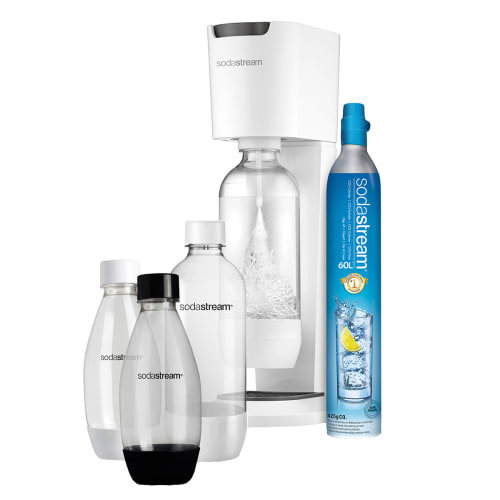 Sodastream sodavandsmaskine - Genesis Mega Pack - White Grey