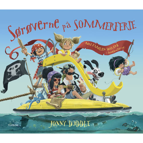 Sørøverne på sommerferie - Familiens Søstærk 4 - Hardback